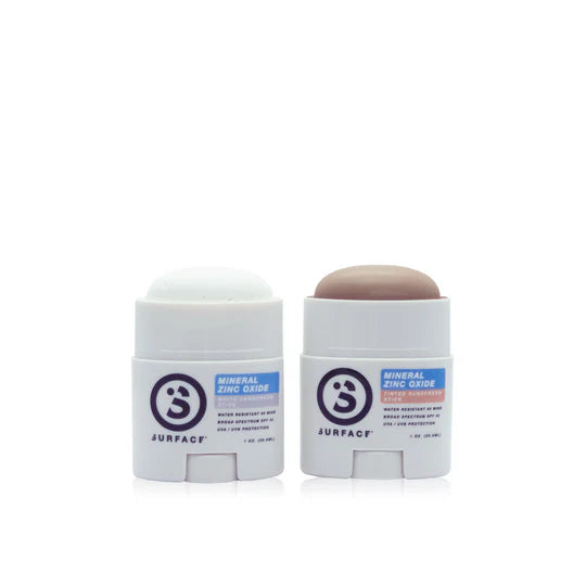 SURFACE SUNSCREEN SPF45 ZINC OXIDE FACESTICK .5OZ - TINTED