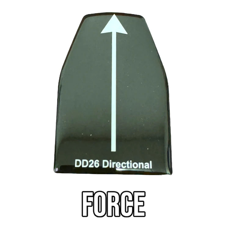 DD26 DIRECTIONAL INDICATOR DECAL