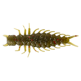 Buy green-pumpkin-red-flake GREAT LAKES FINESSE THE 2.4&quot; JUICY HELLGRAMMITE