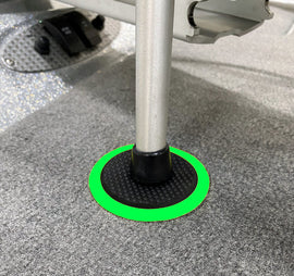 Buy green-trim DD26 TROLLING MOTOR CARPET SAVER PAD