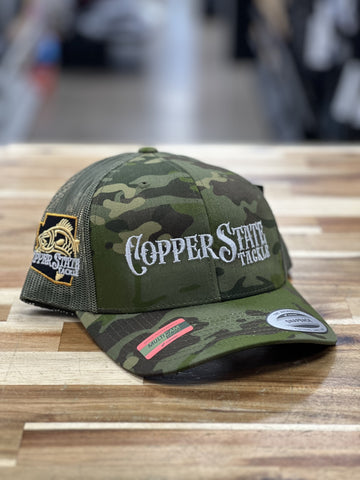 Buy multicam-tropic-trucker COPPERSTATE TACKLE HATS