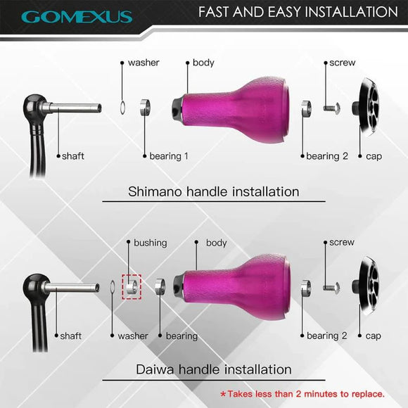 GOMEXUS TPE POWER KNOB 27MM