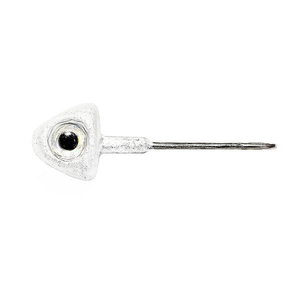 Cyclops BASS JIGS 1/8 oz Steelhead Hook White