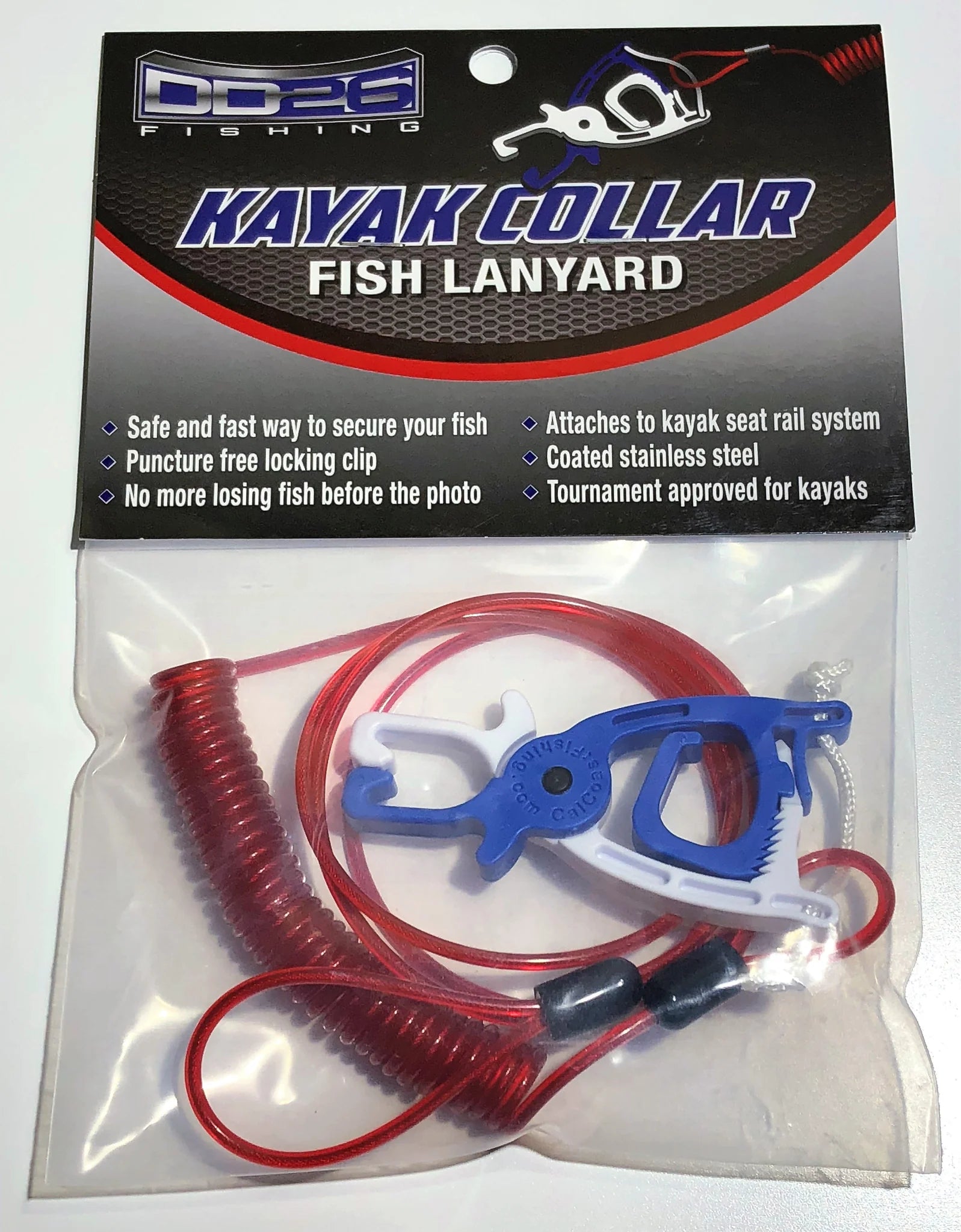 DD26 KAYAK COLLAR FISH LANYARD - 0
