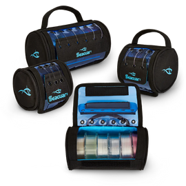 SEAGUAR LEADER SPOOL DISPENSER AND STORAGE BAG