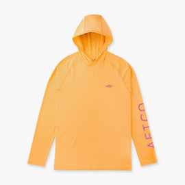 Buy sea-sponge-heather-m AFTCO MEN&#39;S SAMURAI 2 HOODED LONG SLEEVE SHIRT