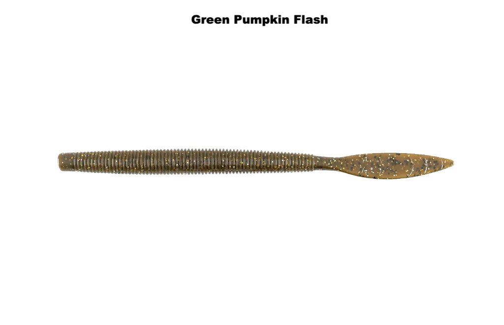Buy green-pumpkin-flash MISSILE BAITS QUIVER 6.5&quot;