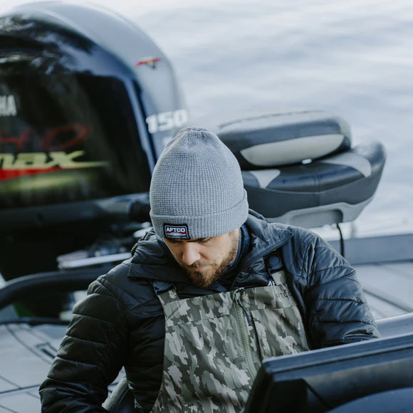 AFTCO CHEVRON WAFFLE BEANIE