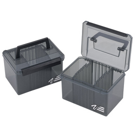 SPRO MEIHO VS-4060 SMOKE BLACK SMALL PLASTIC TACKLE BOX