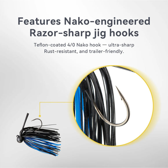 NAKO TUNGSTEN FOOTBALL JIG