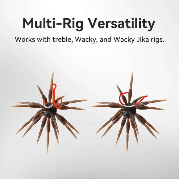 NAKO SHIKAKU 17MM URCHIN BAIT - BONUS HOOKS INCLUDED
