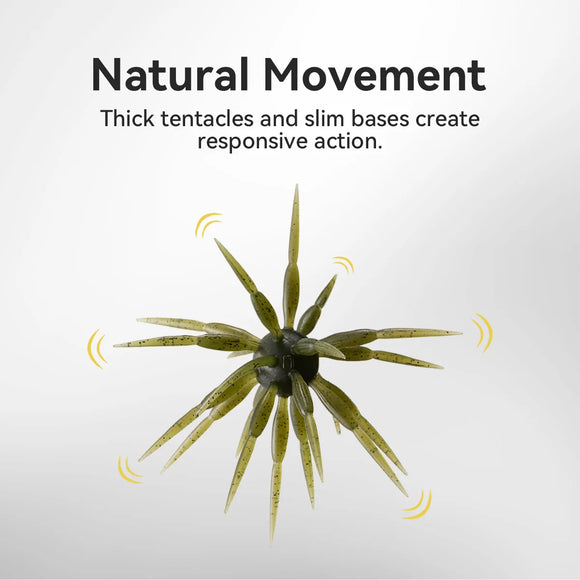 NAKO SHIKAKU 17MM URCHIN BAIT - BONUS HOOKS INCLUDED