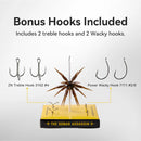 NAKO SHIKAKU 17MM URCHIN BAIT - BONUS HOOKS INCLUDED-4