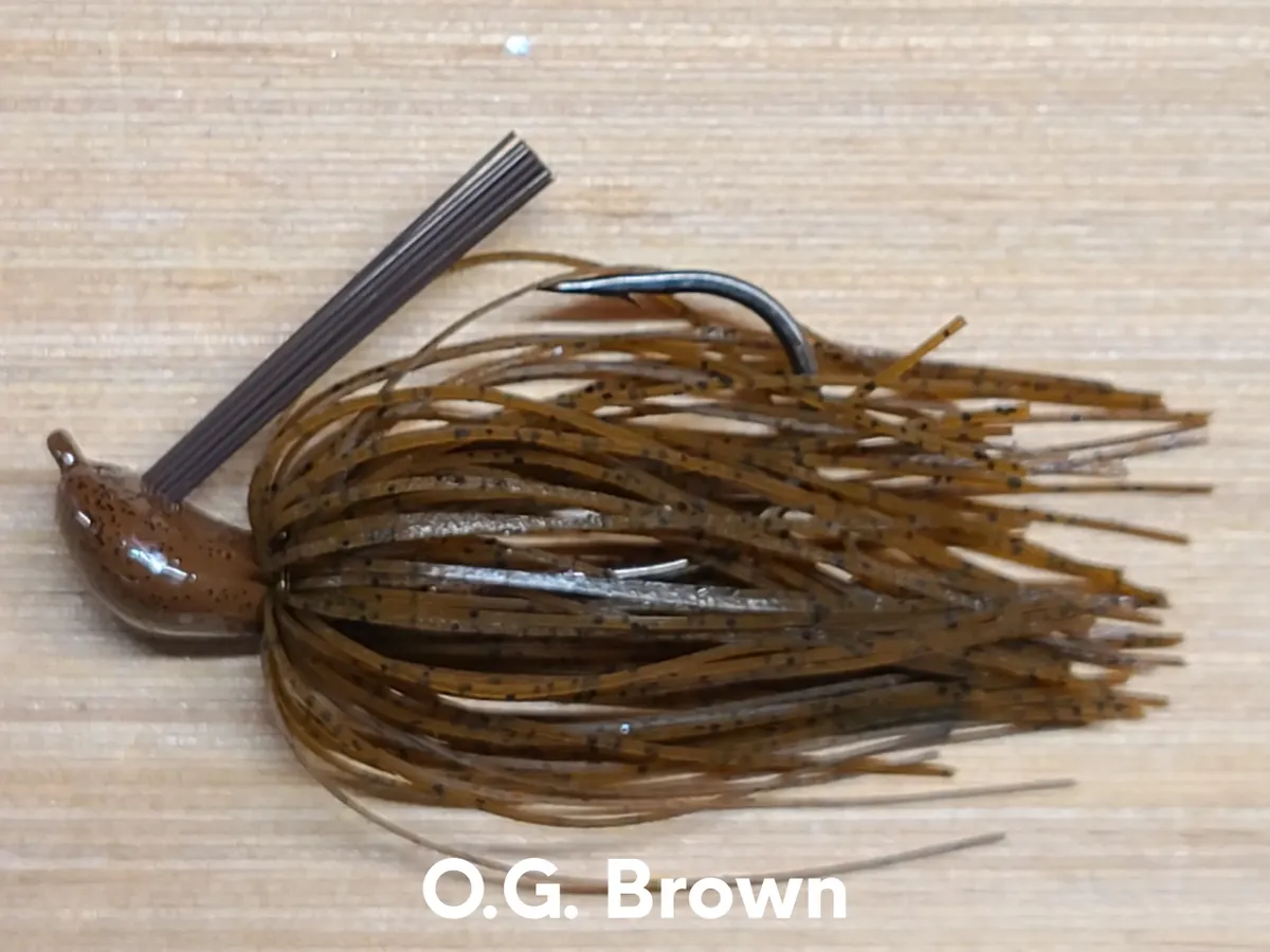 Buy o-g-brown PRECISION TACKLE CO. HEAVY COVER JIG