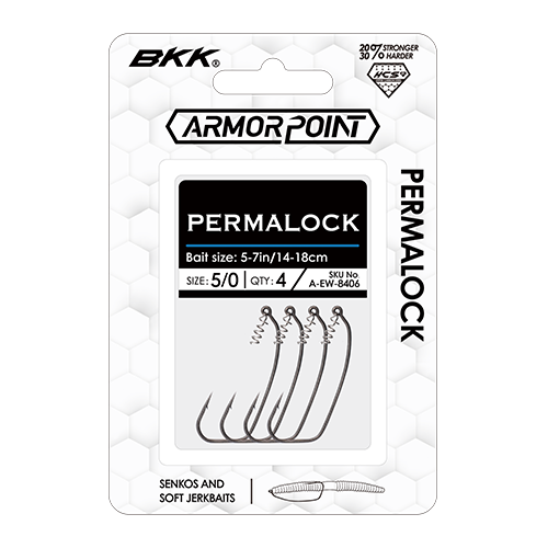BKK ARMOR POINT PERMALOCK WORM HOOK
