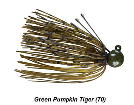 Buy green-pumpkin-tiger PICASSO LURES LITTLE SPOTTY TUNGSTEN JIG