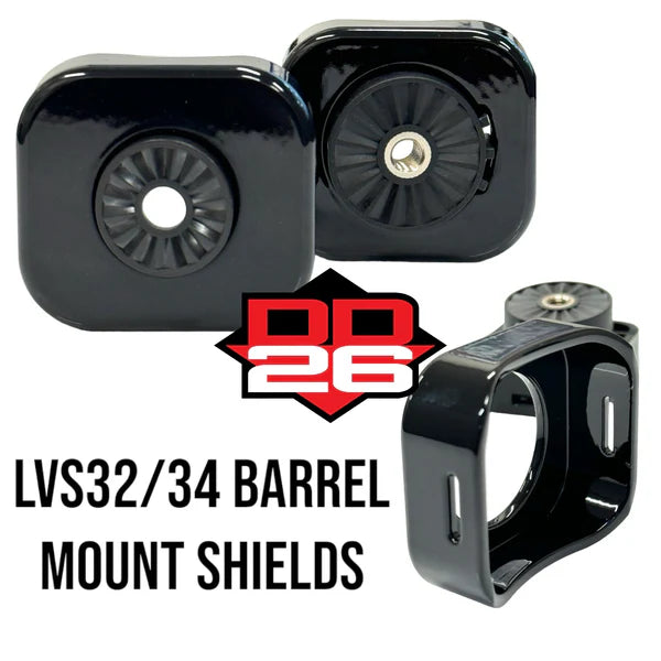 DD26 GARMIN LVS32/LVS34 BARREL MOUNT SHIELDS