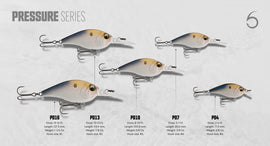 6TH SENSE PRESSURE SERIES CRANKBAIT - 0