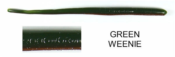 Buy green-weenie ROBOWORM STRAIGHT TAIL WORM 4.5/6&quot;