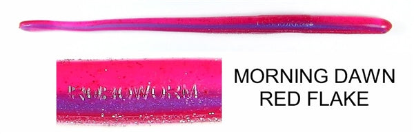 Buy morning-dawn-red-flk ROBOWORM STRAIGHT TAIL WORM 7&quot;
