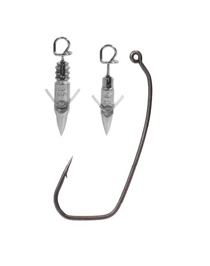 BKK ARMOR POINT PERMALOCK WEIGHTED WORM HOOK