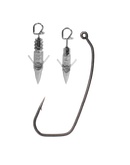 BKK ARMOR POINT PERMALOCK WEIGHTED WORM HOOK-2