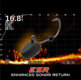 EUROTACKLE ESR MICRO FINESSE TUNGSTEN JIG HEAD