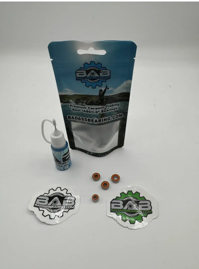 ceramic bearings shimano fishing reels BAD ASS BEARINGS SHIMANO HYBRID-CERAMIC SPOOL BEARING KIT