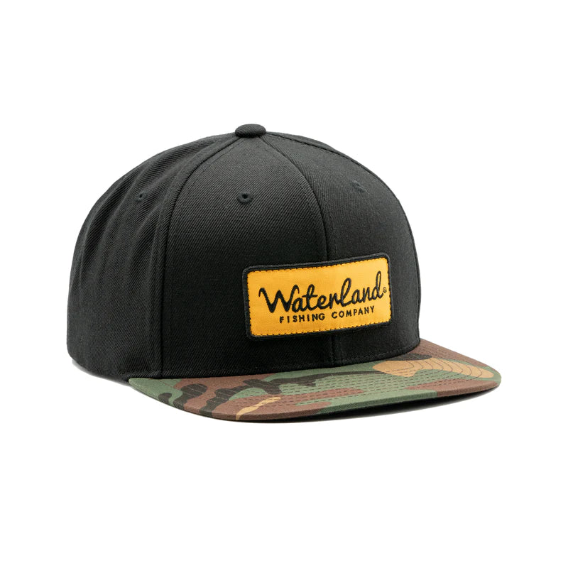 Buy scripted-vision-flat-bill-black-camo WATERLAND HATS