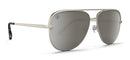 BLENDERS SHADOW MATTE SILVER SUNGLASSES-1
