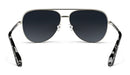 BLENDERS SHADOW MATTE SILVER SUNGLASSES-4