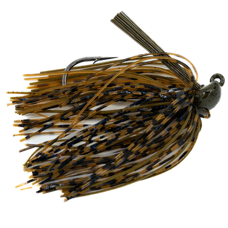 Buy green-pumpkin BASSMOOCH SPANKY TUNGSTEN SKIPPIN&#39; JIG