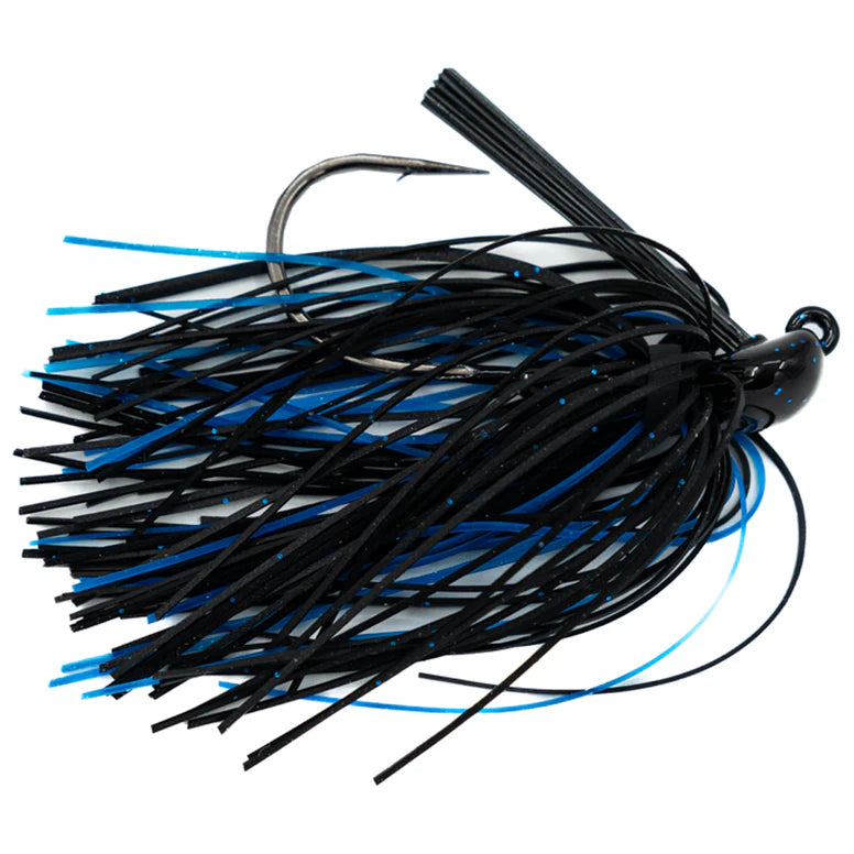 Buy black-blue BASSMOOCH SPANKY TUNGSTEN SKIPPIN&#39; JIG