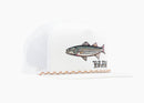 BAJIO STRIPER KING FLAT BRIM TRUCKER HAT-2