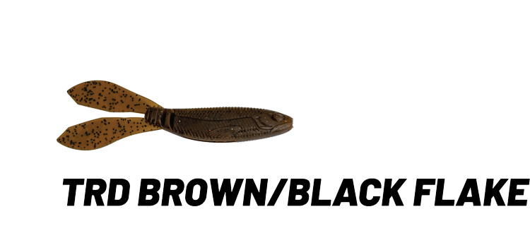 Buy trd-brown-black-flake G-RATT BAITS MIXER VIBRATING JIG TRAILER