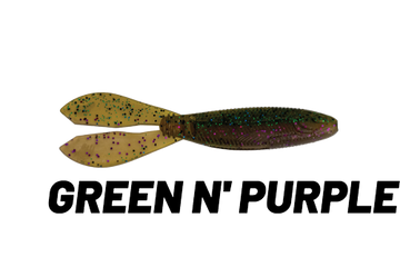 Buy green-n-purple G-RATT BAITS MIXER VIBRATING JIG TRAILER