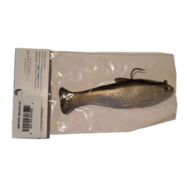 Buy silver-black HUDDLESTON DELUXE TOP HOOK SHAD SWIMBAIT