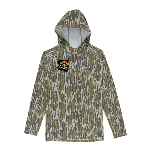 AFTCO MOSSY OAK CAMO PERFORMANCE HOOD (COPPERSTATE)