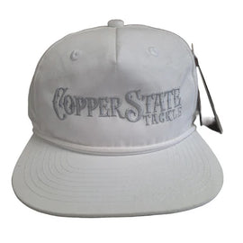 Buy white-silver-with-rope-snapback COPPERSTATE TACKLE HATS