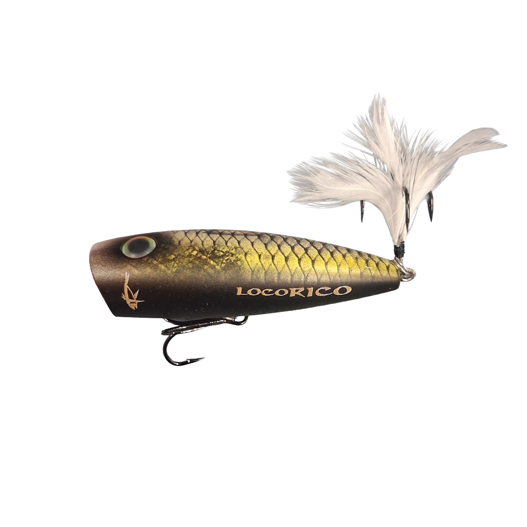 costa rica fishing lures Galpagos HighRoll 3.5" Clear Smelt Made from a hard LOBINA LURES LOCO RICO