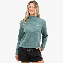 AFTCO WOMENS COASTAL LAYER 1/4 ZIP - 0