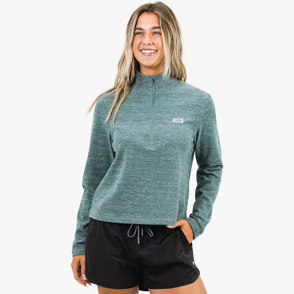 AFTCO WOMENS COASTAL LAYER 1/4 ZIP