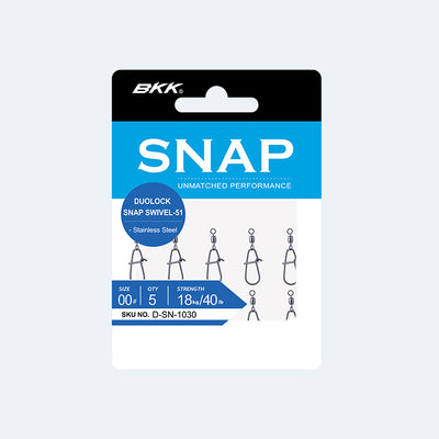 BKK DUOLOCK SNAP SWIVEL 51 - 0