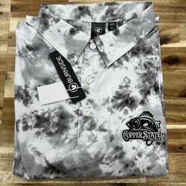 Buy white-tie-dye COPPERSTATE TACKLE GOLF POLOS