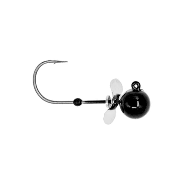 BASSMOOCH TUNGSTEN PROP HEAD 2PK