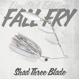 Buy shad BIZZ BAITS FALL FRY 3 BLADE SPINNERBAIT