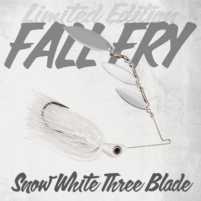 BIZZ BAITS FALL FRY 3 BLADE SPINNERBAIT