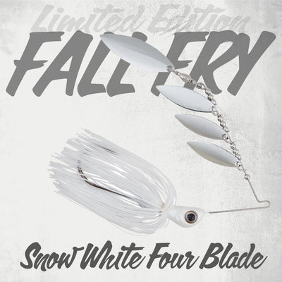 BIZZ BAITS FALL FRY 4 BLADE SPINNERBAIT