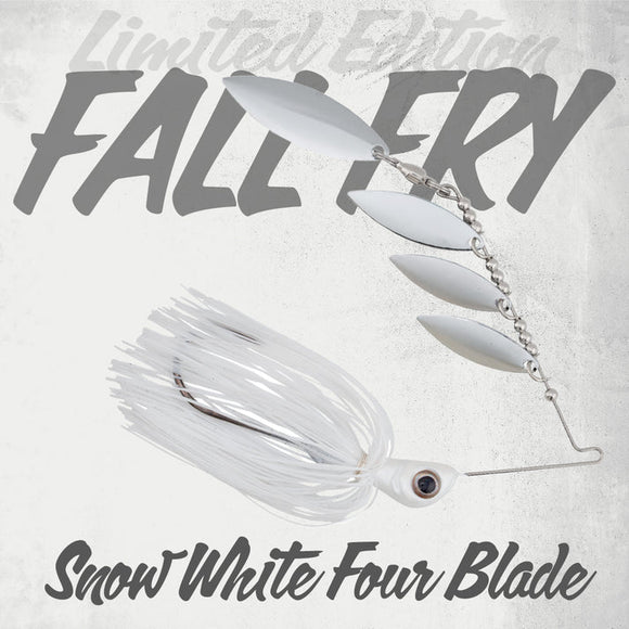 BIZZ BAITS FALL FRY 4 BLADE SPINNERBAIT