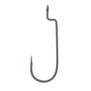 BASSMOOCH COBRA TOURNAMENT WORM OFFSET ROUND HOOKS - 5pk-1